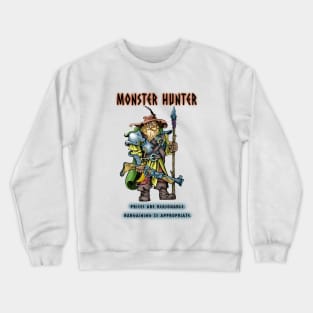 monster hunter Crewneck Sweatshirt